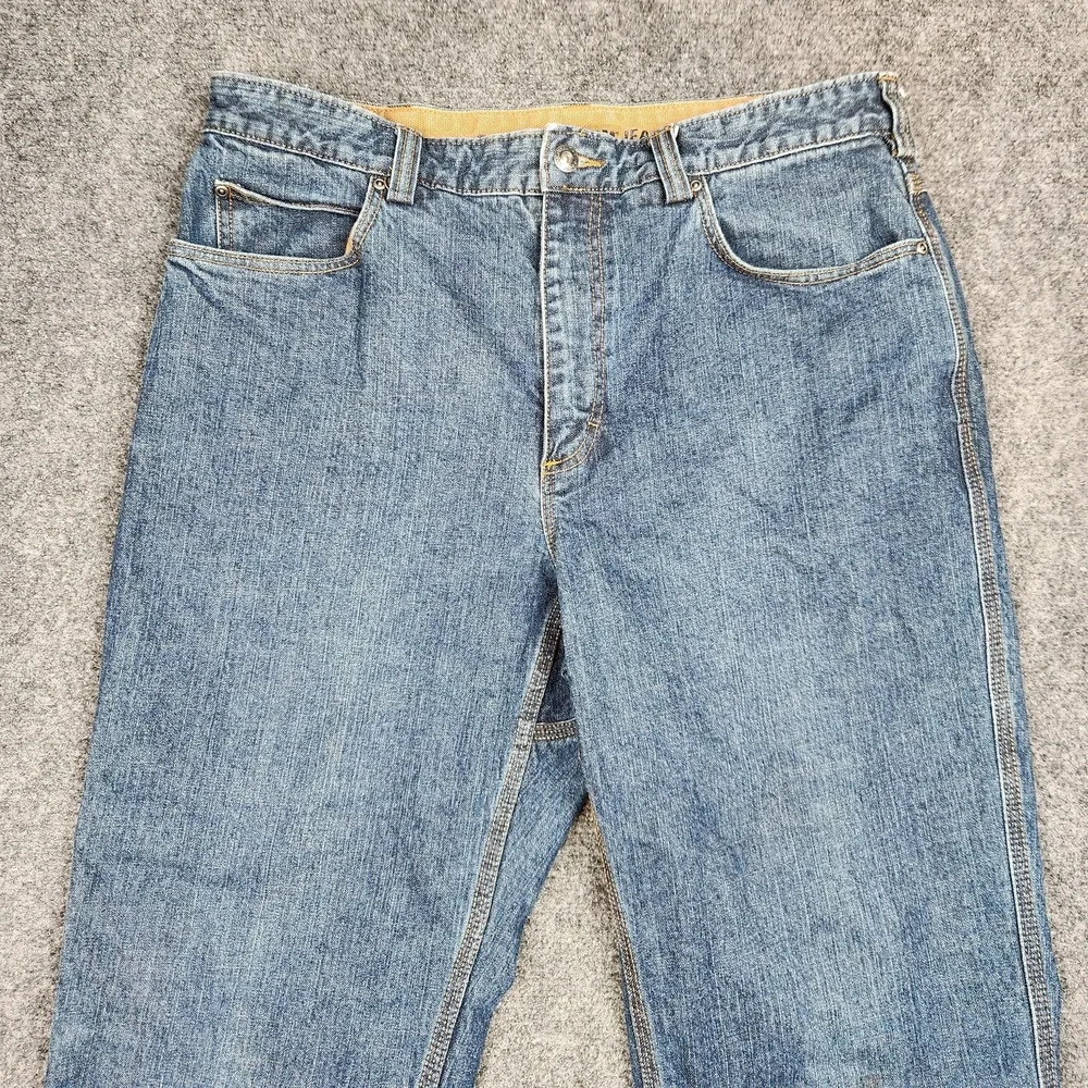 Duluth Trading Co Jeans Mens 36x30 Blue Flex Ballroom Stretch‎ Denim Workwear